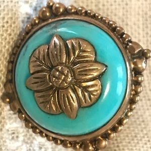 Stephen Dweck Papeete Turquoise Earrings and Ring